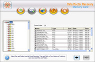 Flash card files undelete tool screenshot